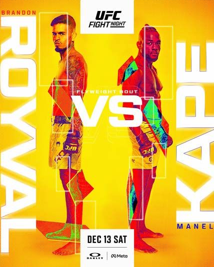 UFC On ESPN 73 Royval Vs Kape