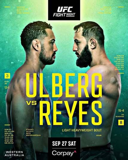 UFC Fight Night 260 Ulberg Vs Reyes