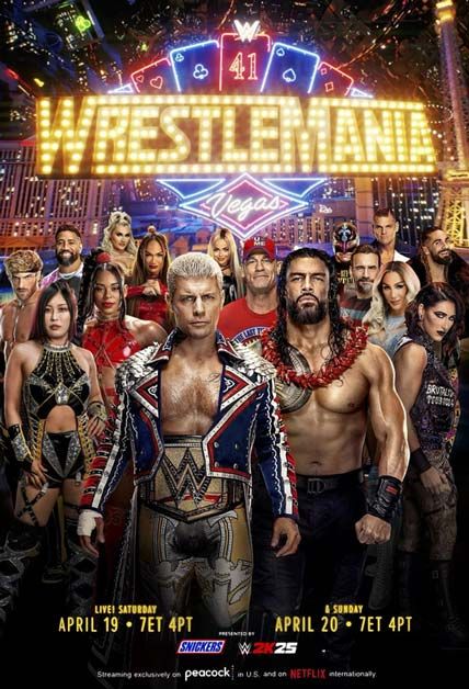 WWE Wrestlemania 41