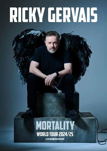 Ricky Gervais Mortality 2025
