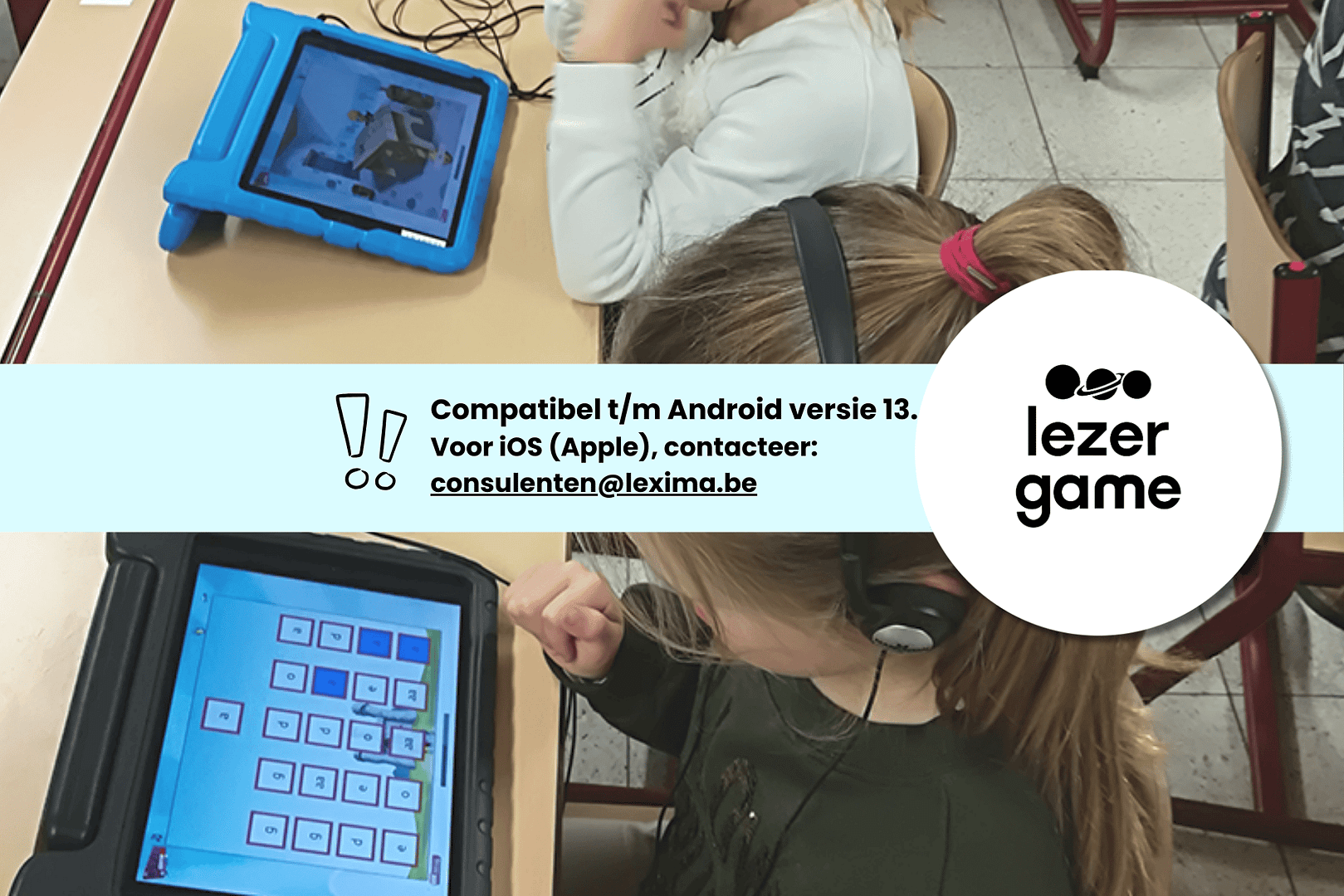 Lezergame automatiseert het leesproces