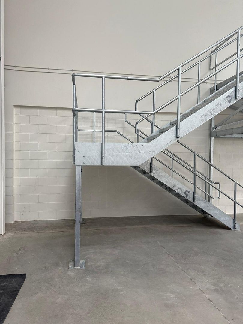 fire escape metal staircase installation