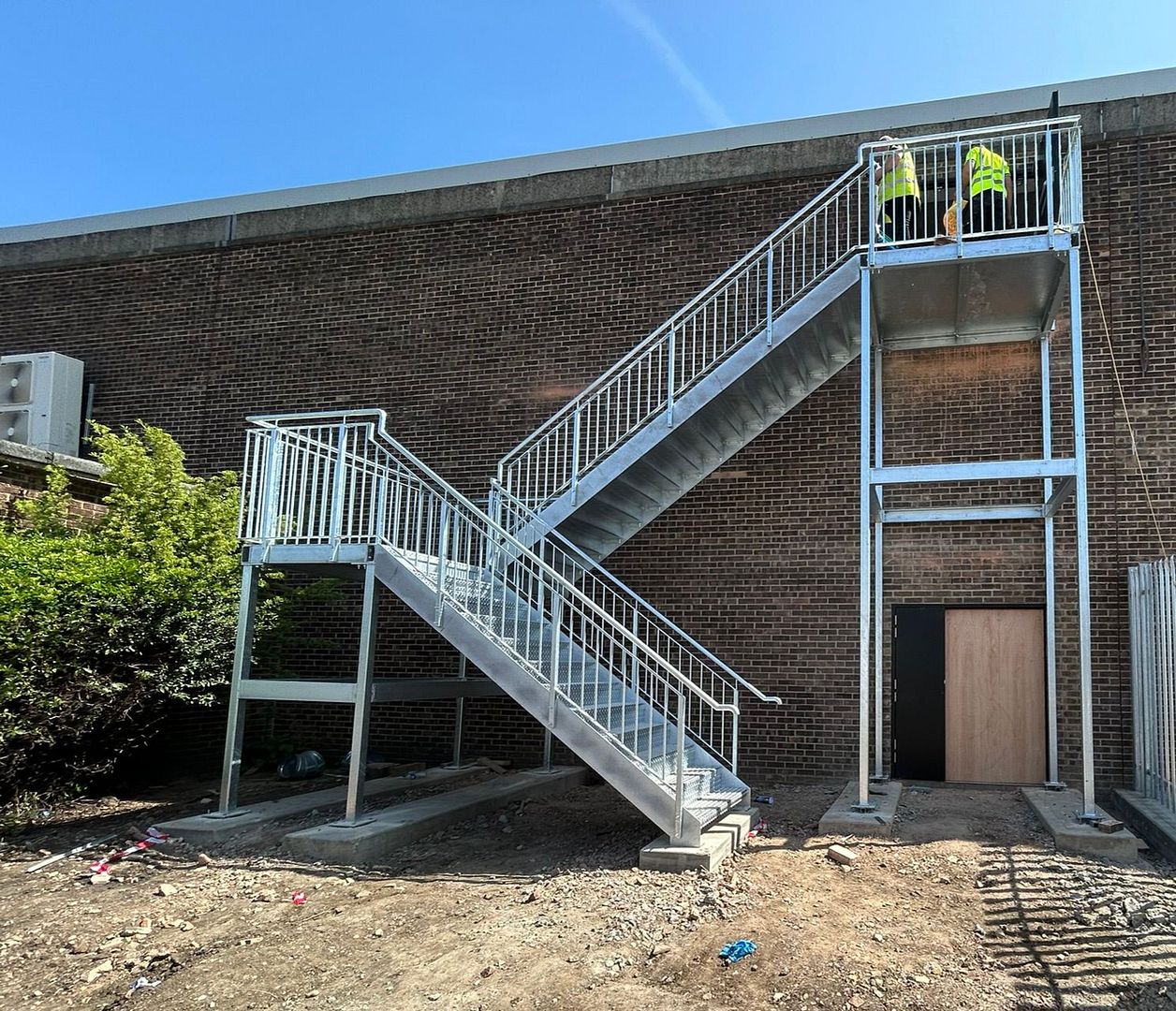 large-steel-fire-escape