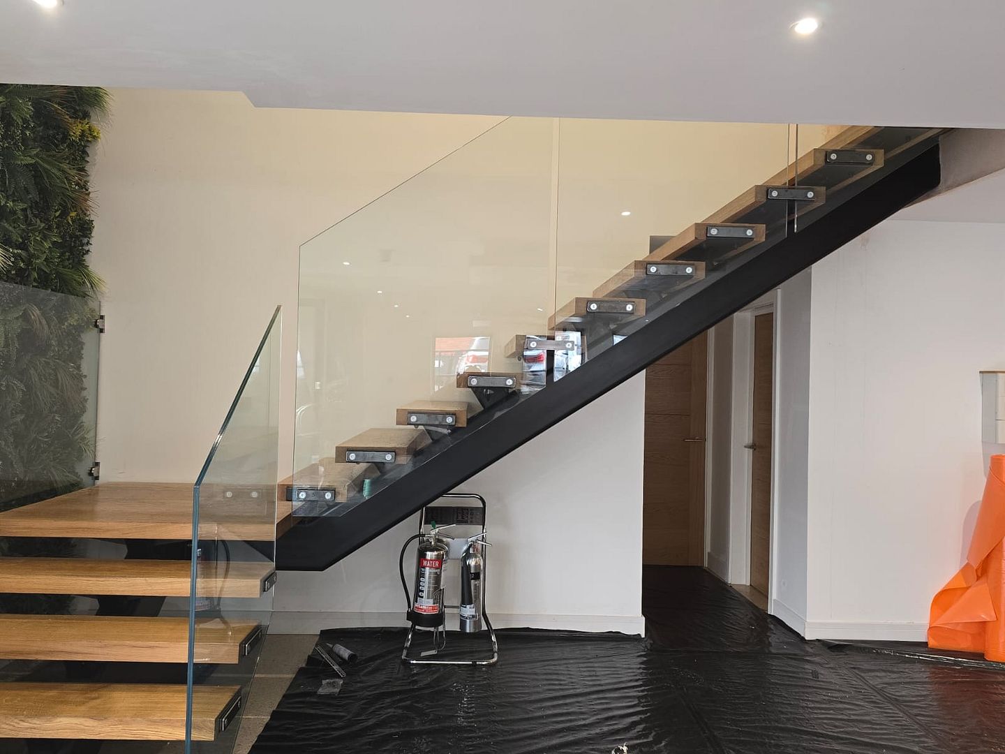 frameless glass balustrade installation