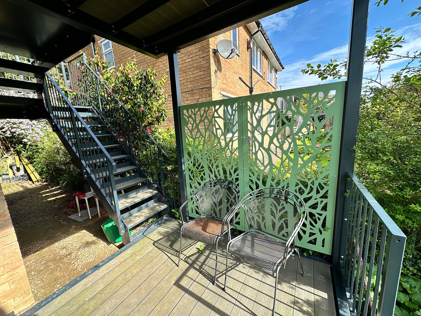 steel balcony kit customised