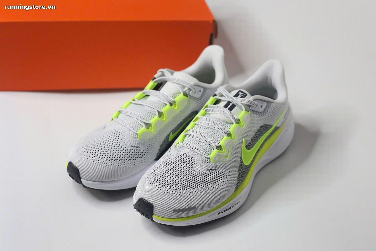 Nike Pegasus 41 Air Zoom- White/ Black/ Volt FD2722-104