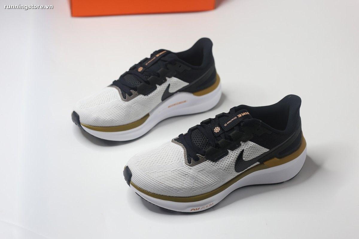 Nike Structure 25 Air Zoom- Summit White Bronzine DJ7883-103