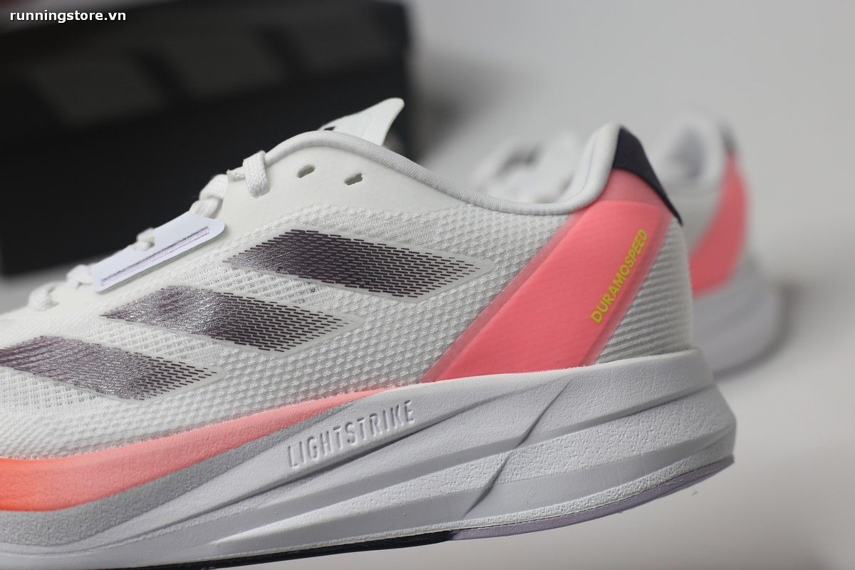 Adidas Duramo Speed Cloud White / Aurora Met / Solar Red IF1205