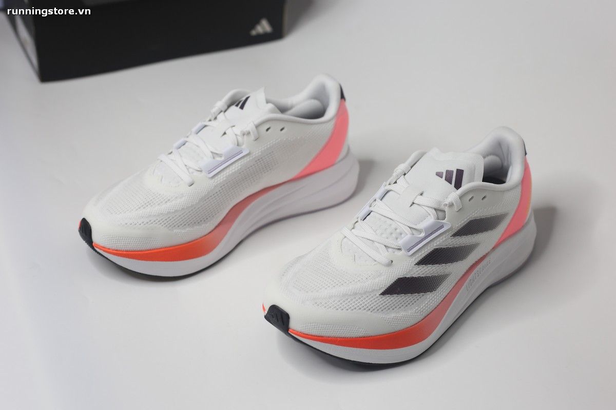 Adidas Duramo Speed Cloud White / Aurora Met / Solar Red IF1205