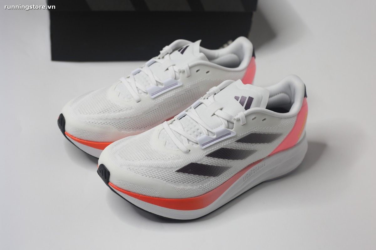 Adidas Duramo Speed Cloud White / Aurora Met / Solar Red IF1205