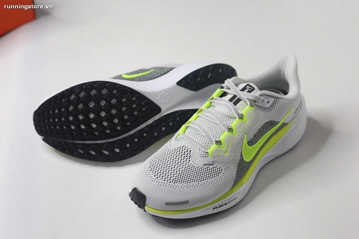 Nike Pegasus 41 Air Zoom- White/ Black/ Volt FD2722-104