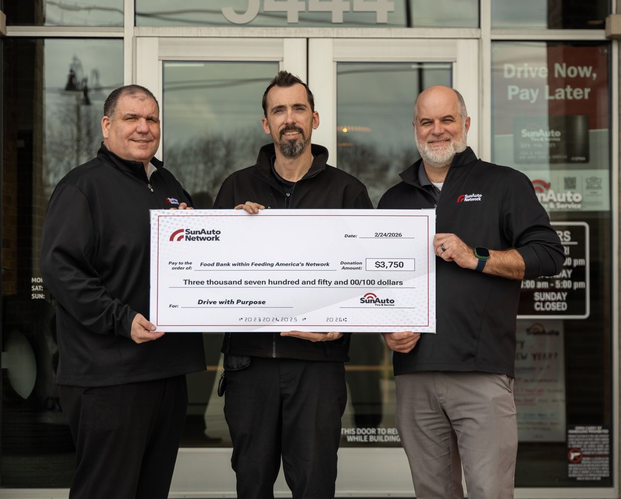 Drive With Purpose team event