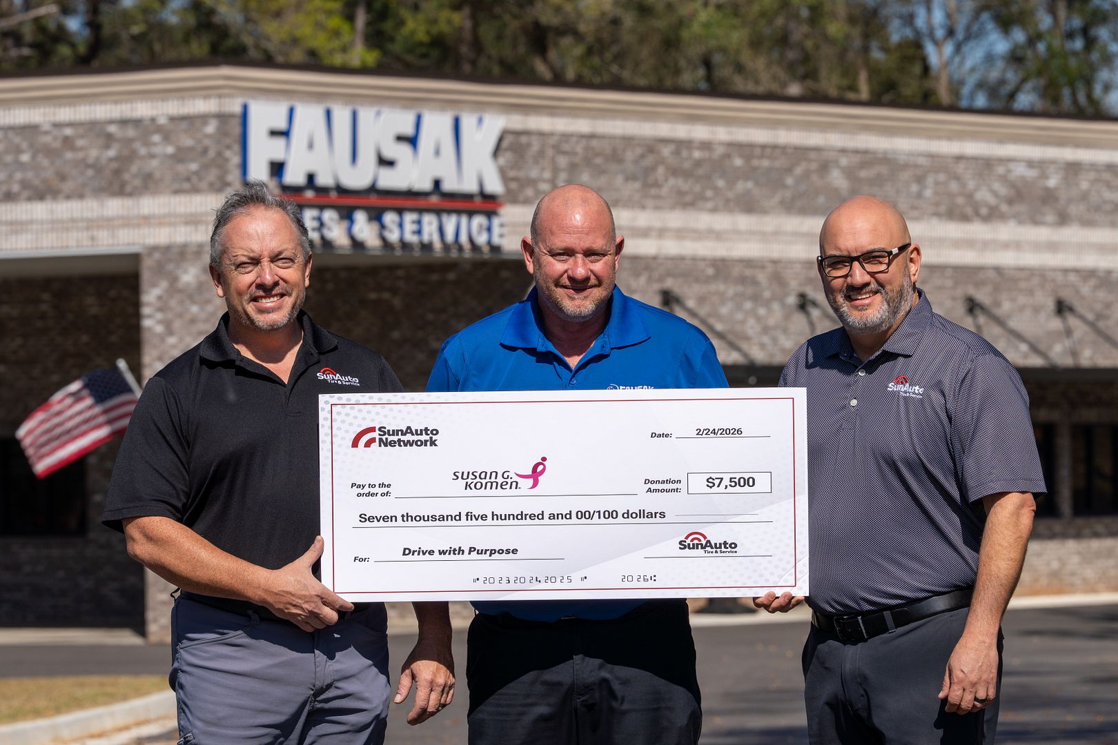 Sun Auto charity support