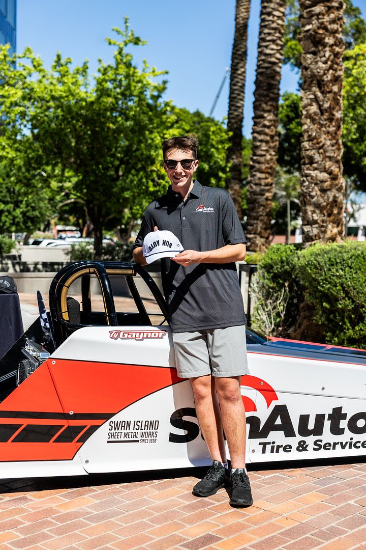 Ty Gaynor racing image