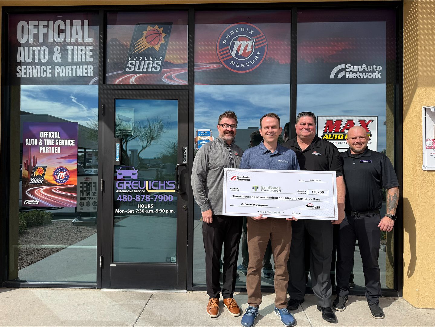 Sun Auto community partnership