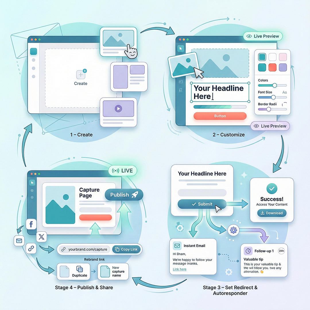 Capture Page Builder