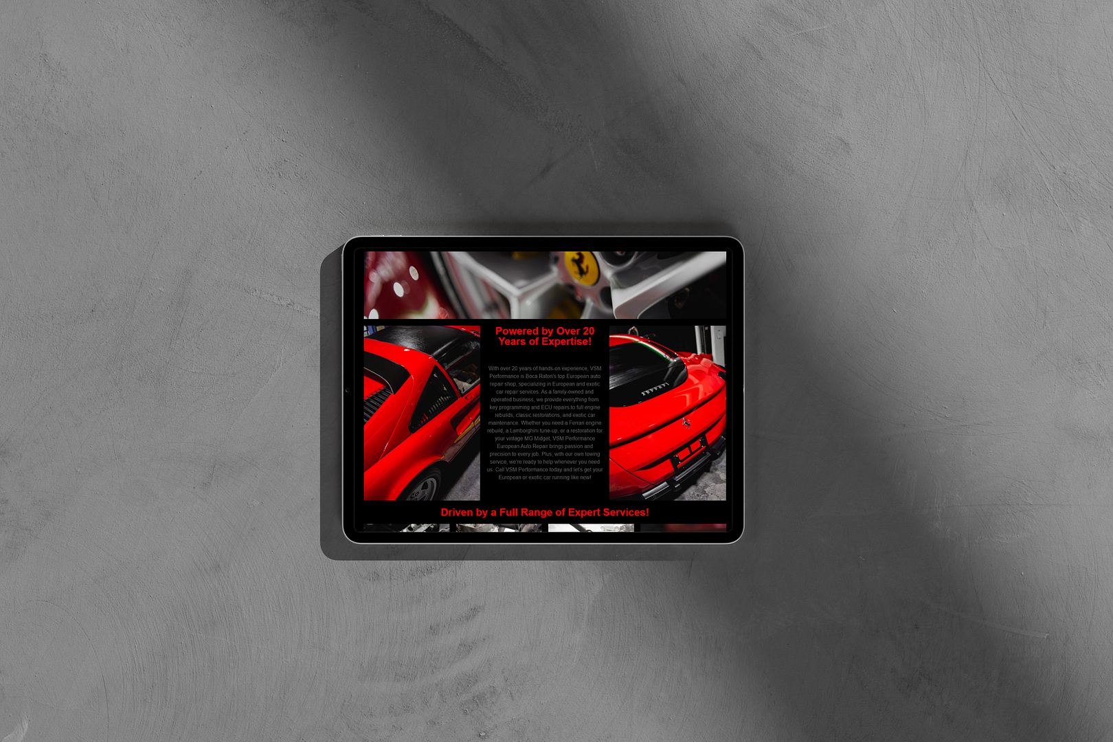 VSM Performance - Bocas Leading Exotic Auto Shop