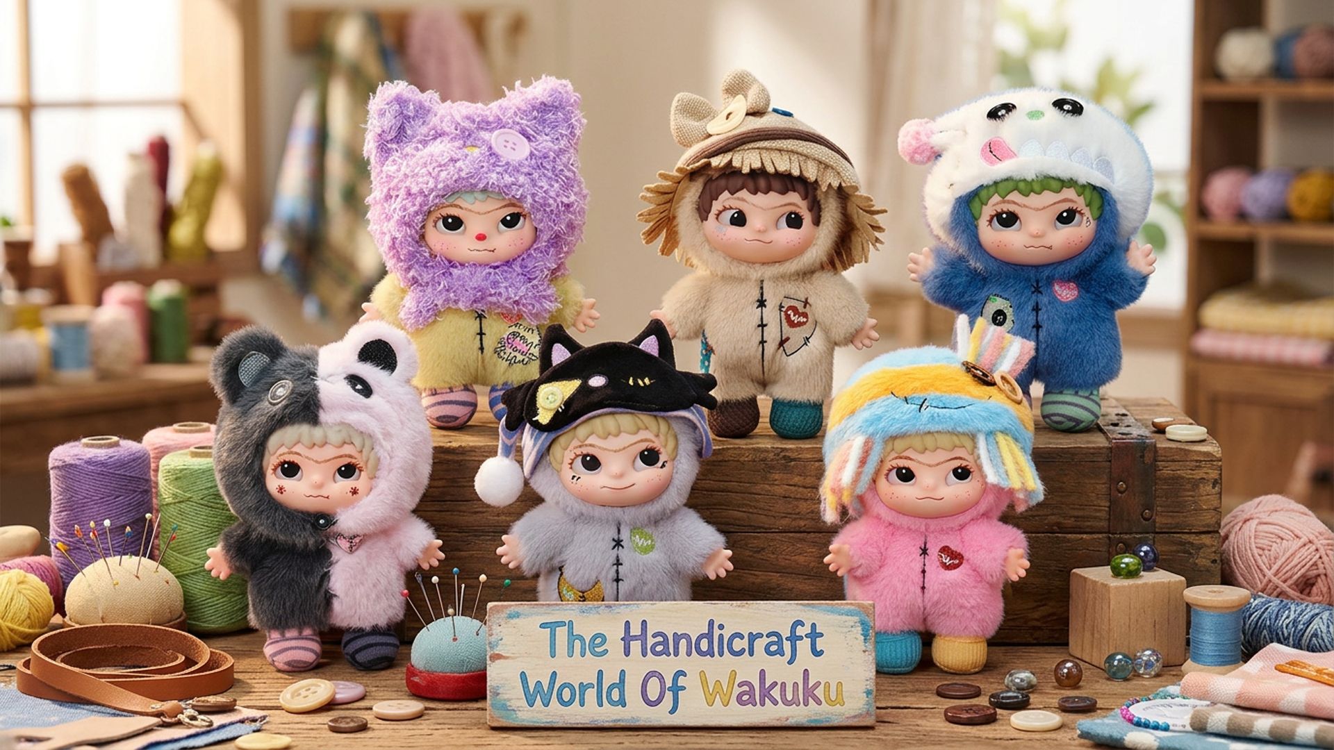 WAKUKU’s Handicraft World Blind Box Series