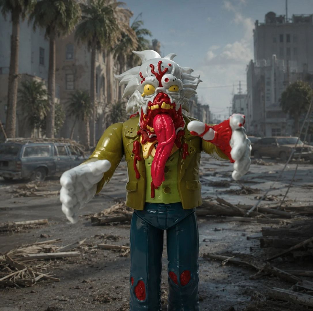 Erik Fountain Doctor Tongue Day of the Dead soft vinyl figure from Unbox Industries
