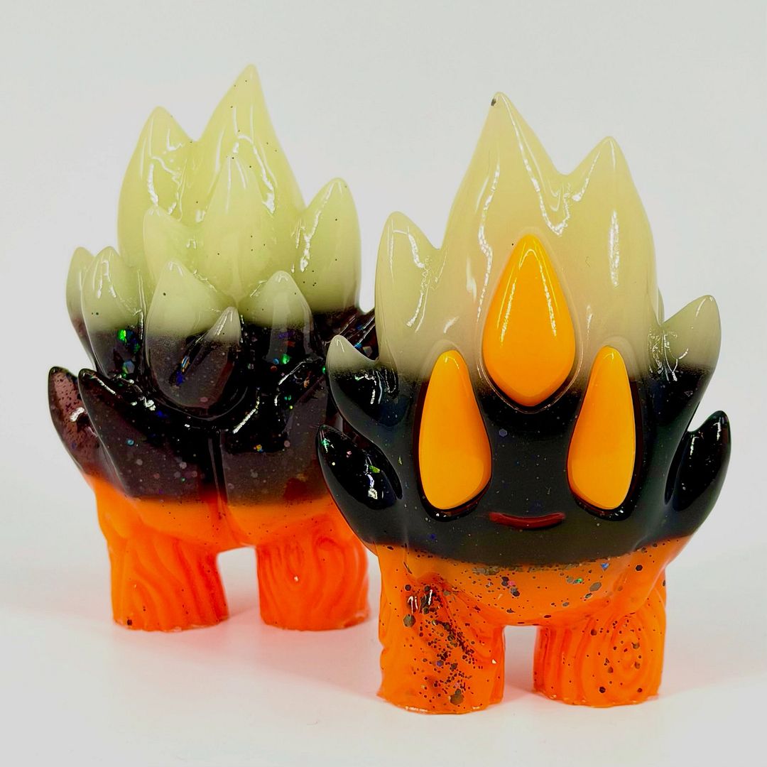 Leecifer and StrangeCat Toys TriBlaze Spark Candy Corn Brooklyn 2026 Edition
