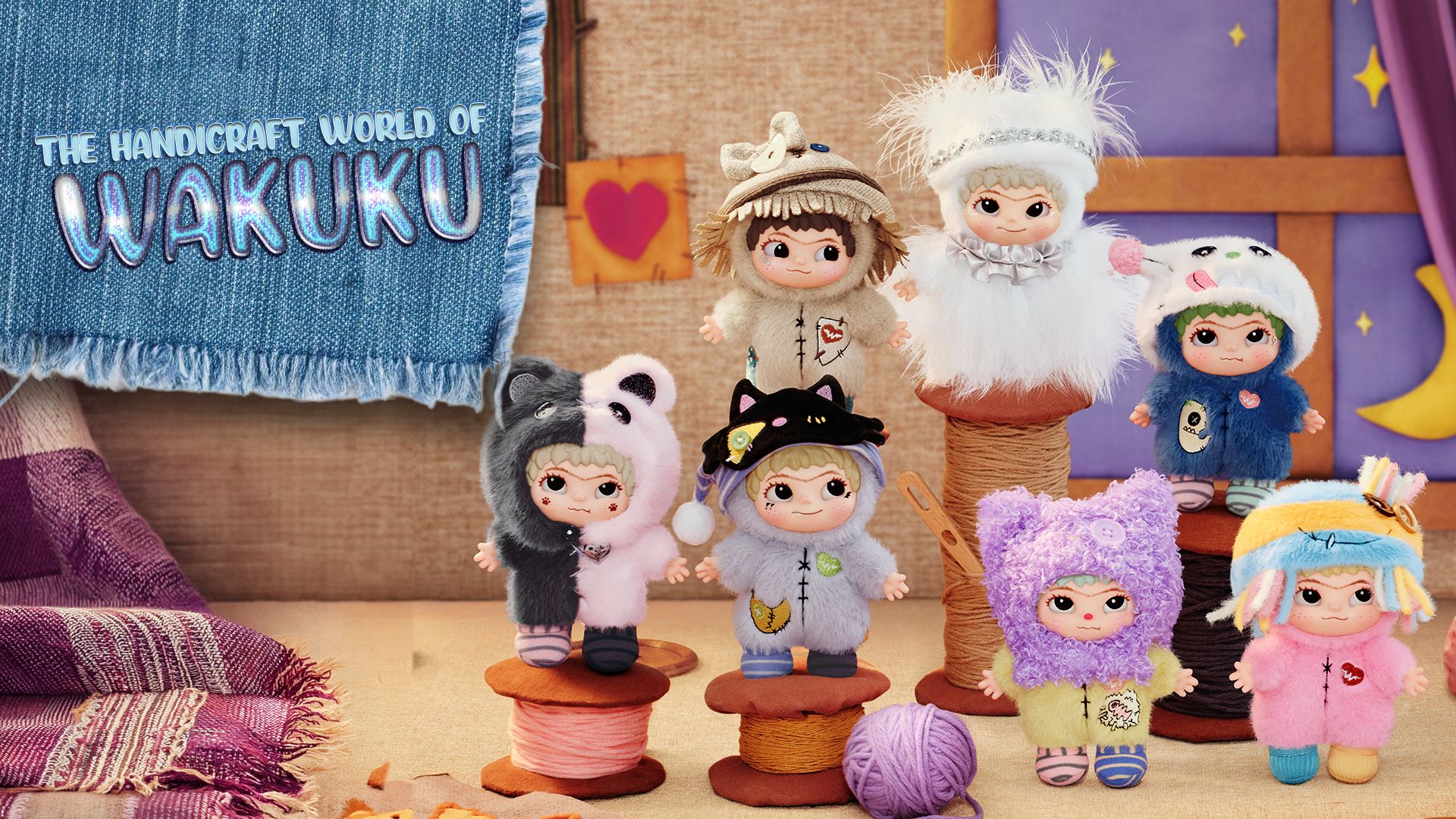 WAKUKU’s Handicraft World Blind Box Series