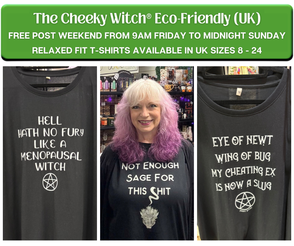 Cheeky Witch® Eco-Friendly Store Free Post weekend. Based in the UK! UK Sizes 8 - 24.