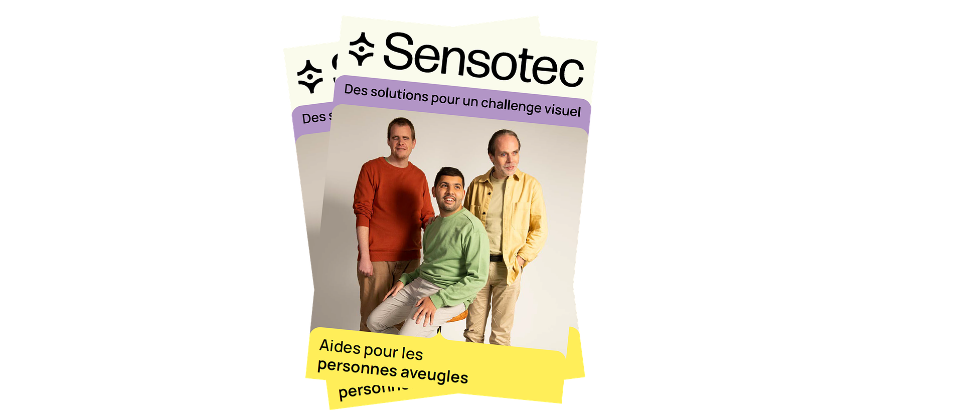 Front du catalogues pour les aveugles