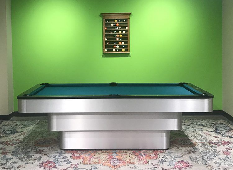 Vision step base pool table