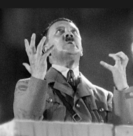 Adolf Hitler speech photo
