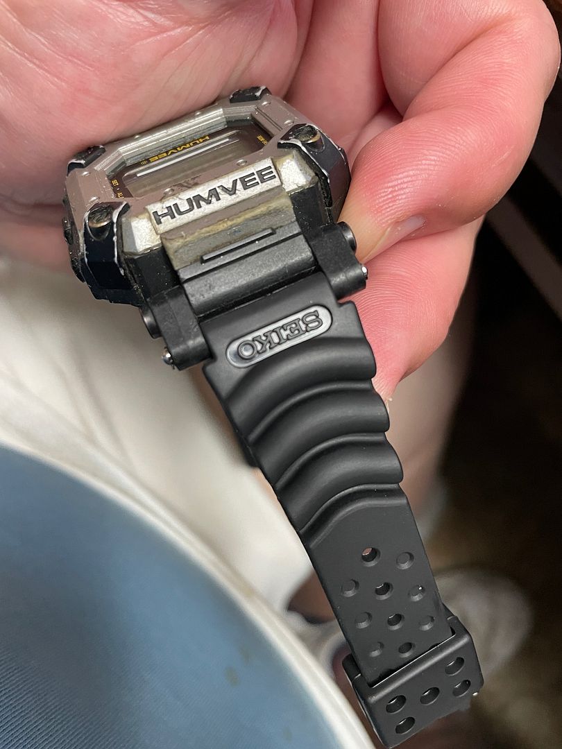 90's Timex Humvee....Life with a 75 cent watch.