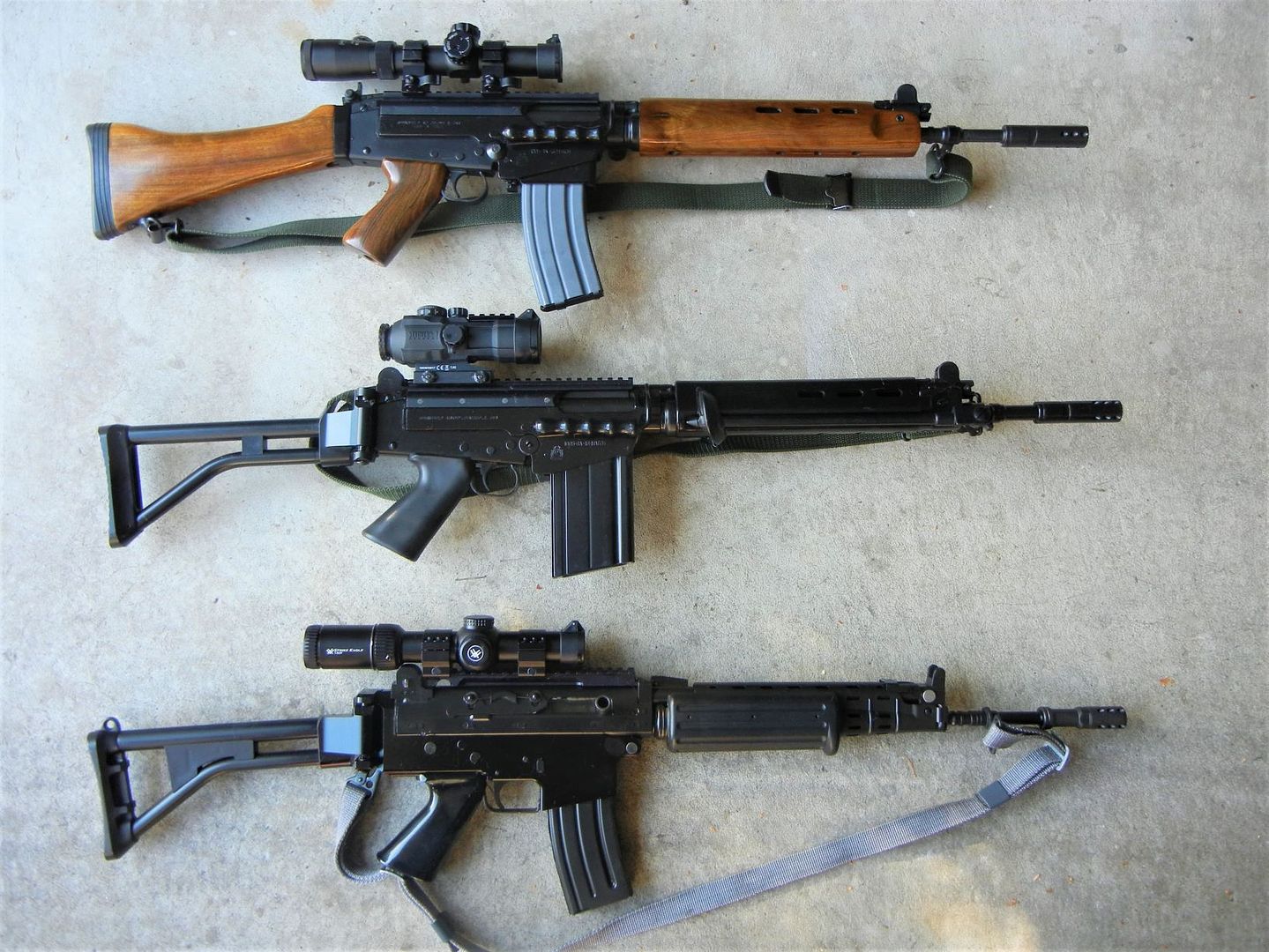 Related image of Israeli Fal Light Rifle Parts Kit With Fn 21 Barrel Cracke...