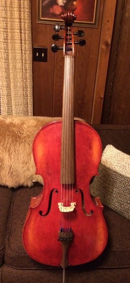 Oliver 5-string Cello piccolo front