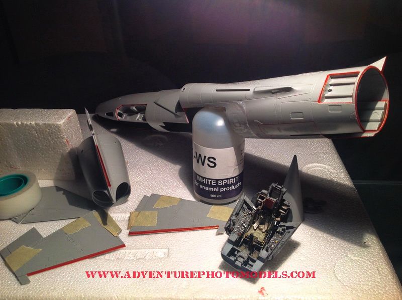 MWP Project : CF 104 Gs "Starfighter" 1/32 Italeri kit based F18