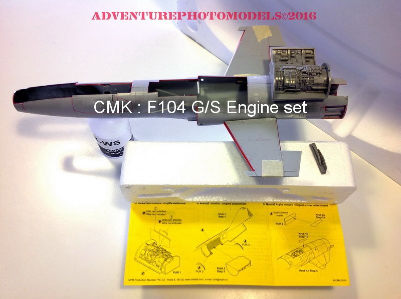 MWP Project : CF 104 Gs "Starfighter" 1/32 Italeri kit based F77