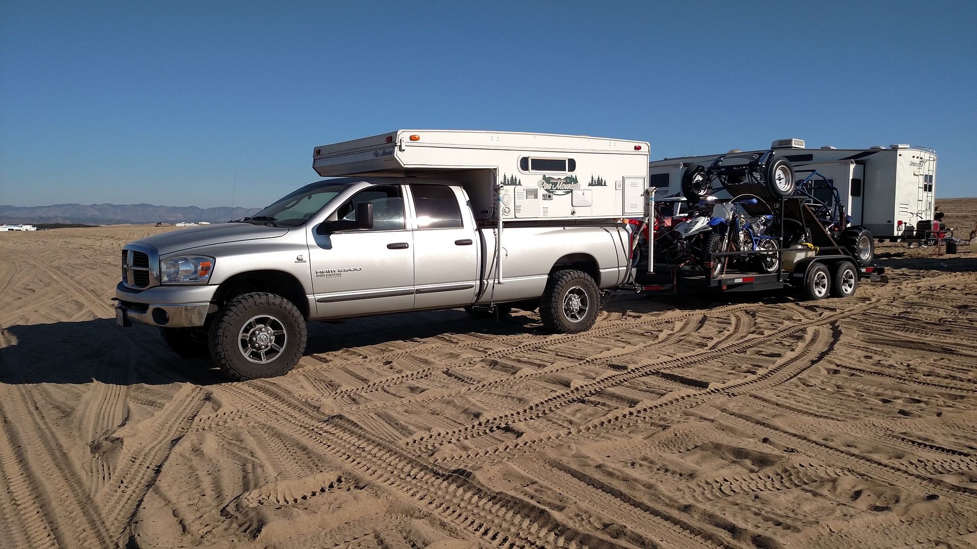 Homebrew camper tie downs irate4x4