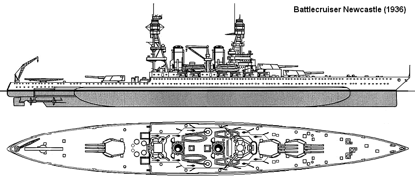 AHC/WI: USN built a class of battlecruiser instead a class of standard ...