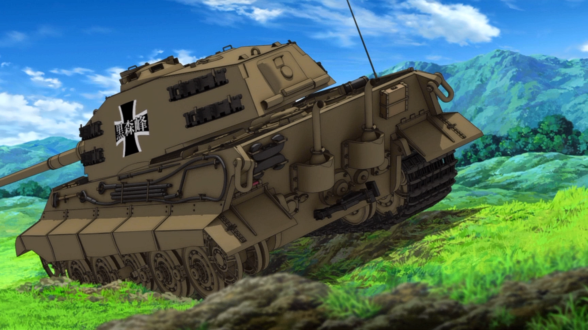 RC tanks anyone? Girls und Panzer King Tiger KT%20left%20rear1