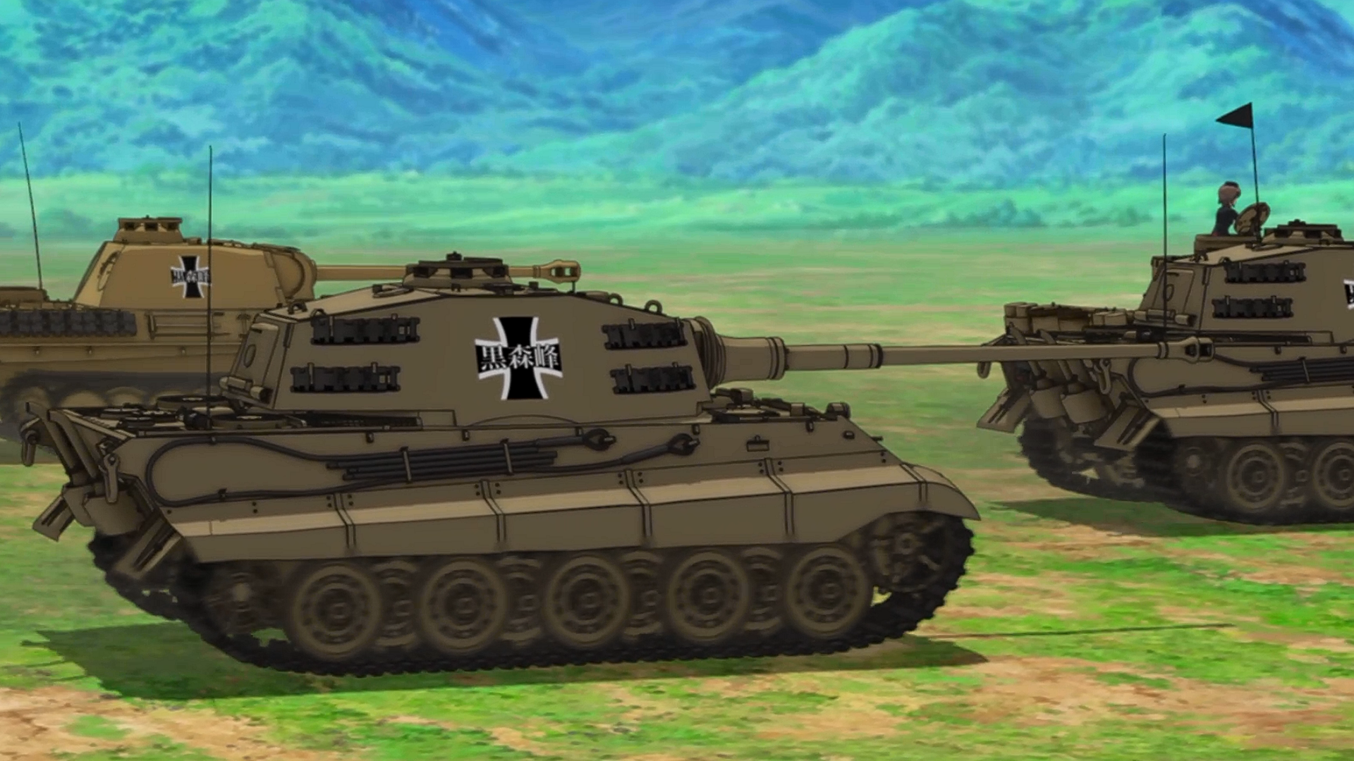 RC tanks anyone? Girls und Panzer King Tiger KT%20right