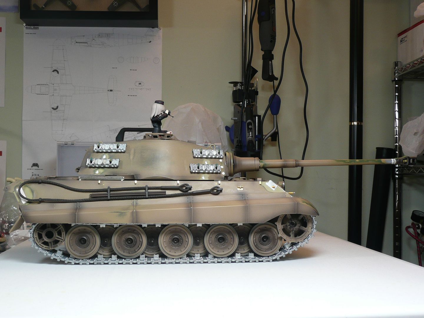 RC tanks anyone? Girls und Panzer King Tiger P1090093
