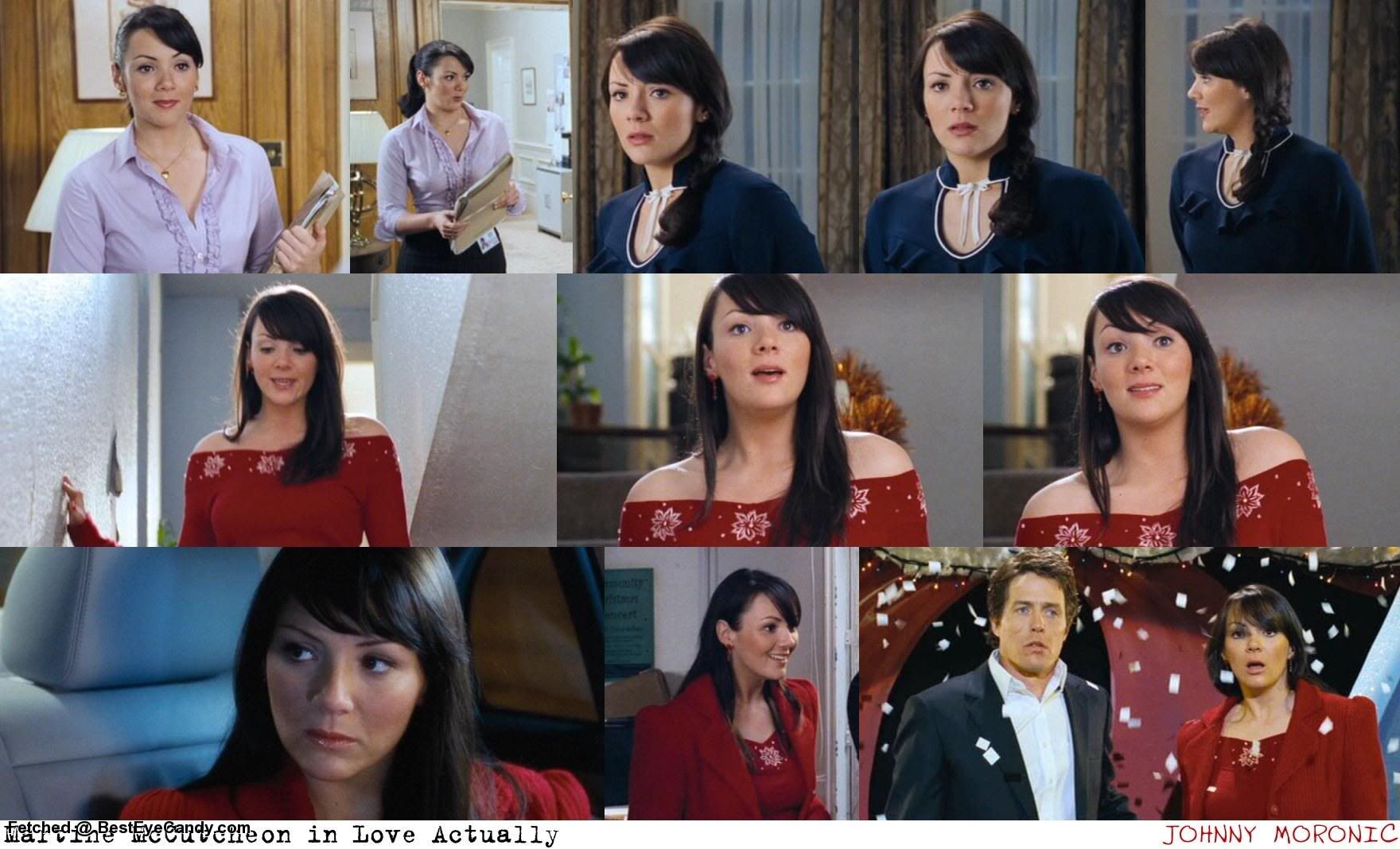 Natalie - Love Actually - Martine McCutcheon