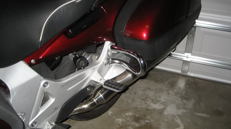 ST1300 Rear Crash Bars Interfere With Passenger Footpegs - Any ...