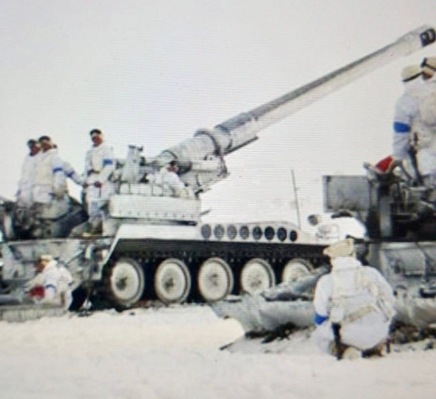 reference photo .. Turkish Army in a winter maneuver in Eastern Anatolia