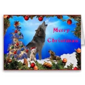 WOLF MERRY CHRISTMAS