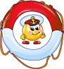 91 ANIMATED TINY NAVY GUY SAYING WELCOME TDMUSIC