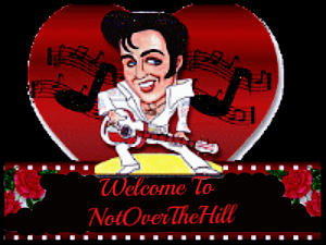 300  ELVIS WELCOME TO NOTOVERTHEHILL GREETINGS
