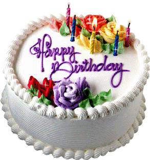 293 ELVIS WHITE HAPPY BIRTHDAY CAKE