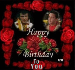 300 ELVIS HAPPY BIRTHDAY TO YOU GREETINGS
