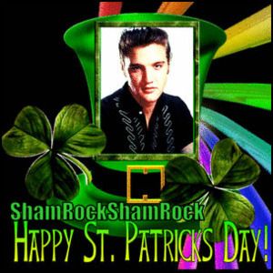 300 ELVIS HAPPY ST. PATRICK'S DAY SHAMROCK