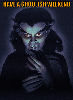 300 ANIMATED VAMPIRA HAVE A GHOULISH WEEKEND TDMUSIC