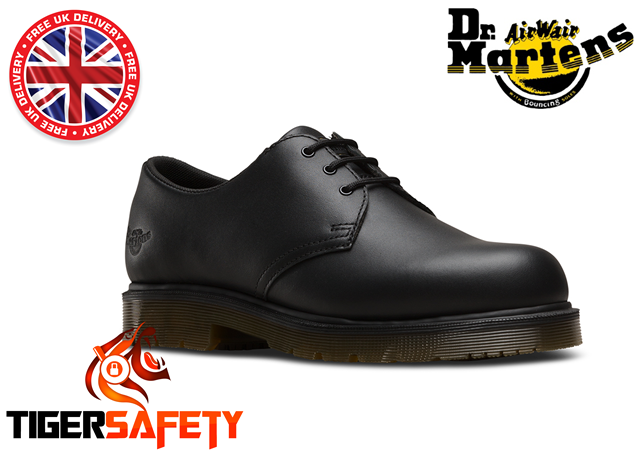Dr Martens Doc Marten DM Docs Arlington Black Non Safety Service Shoes Uniform_zpsywmue5qd